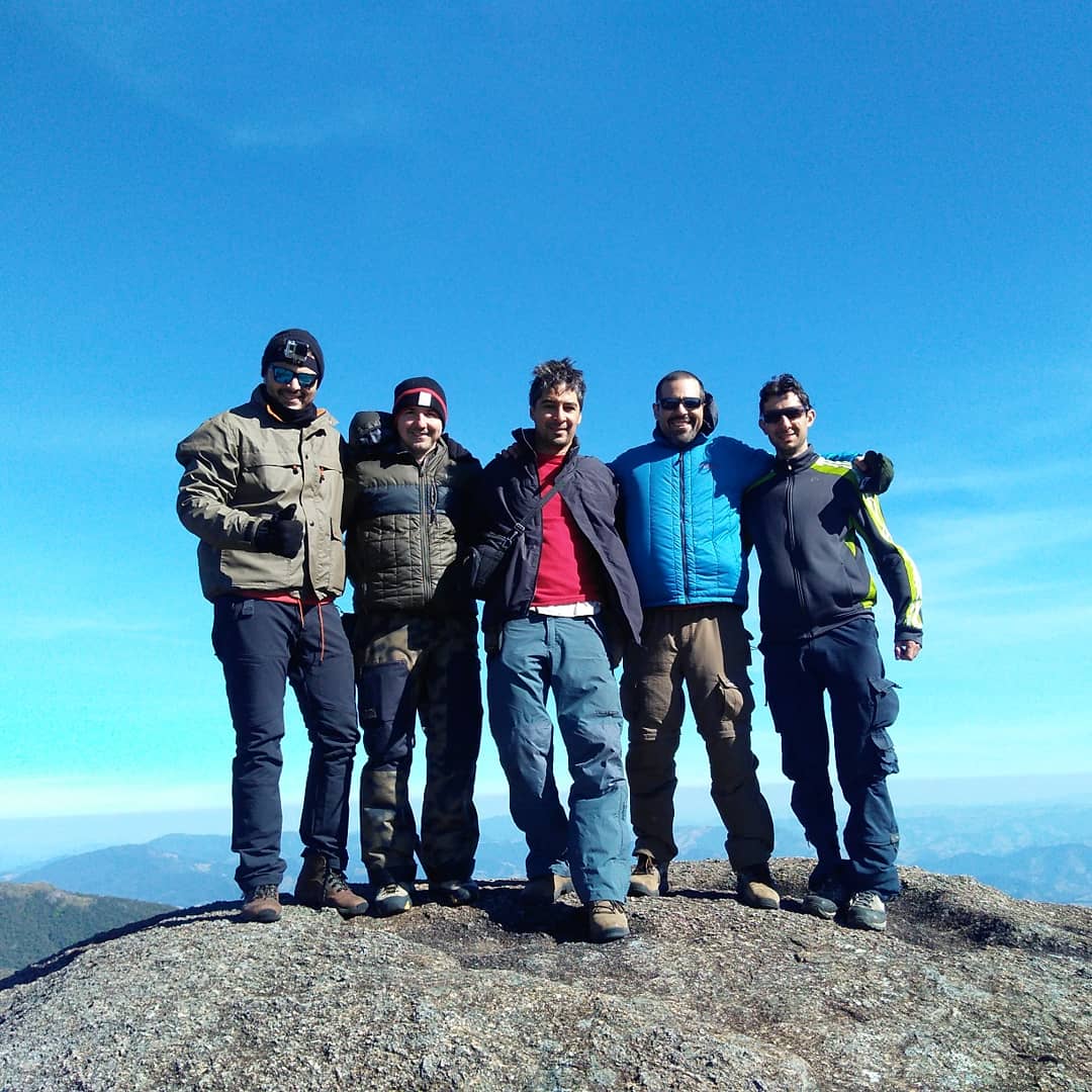 Equipe da Reserva em campo na Serra da Mantiqueira